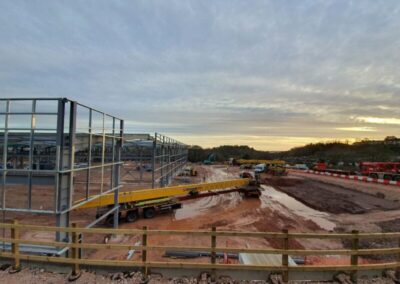 CSS Group new building in progress at Claylands Cross, Paignton