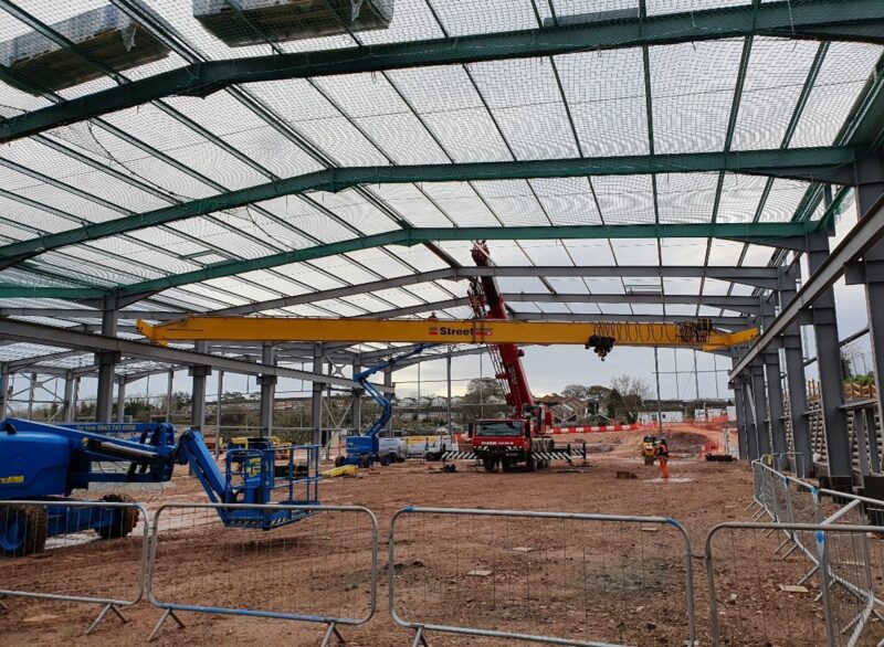 CSS Group new building in progress at Claylands Cross, Paignton