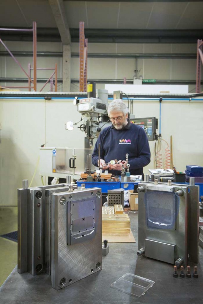 stacknest-no-lid-56l-totebox CSS Toolmaker at work with mould tools