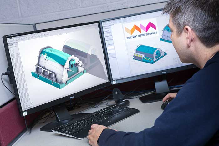 stacknest-no-lid-56l-totebox Product Design Engineer working on tool mould designs with CAD screens