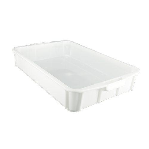 Hygienic Stacking Container (25L) SCH25 hygienic stacking container from Versatote clear