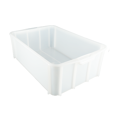 Hygienic Stacking Container (50L) SCH50 hygienic stacking container from Versatote clear